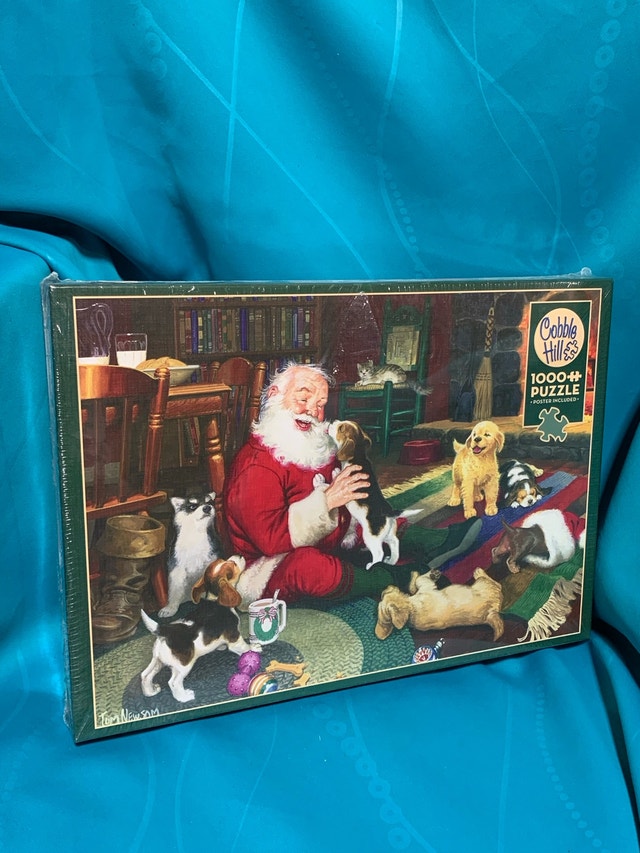 Cobble Hill Santa Puzzle — sealed 🏆