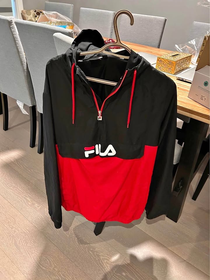 Fila light jacket with hoodie