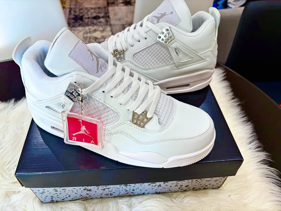 Jordan 4s Pure Moneys