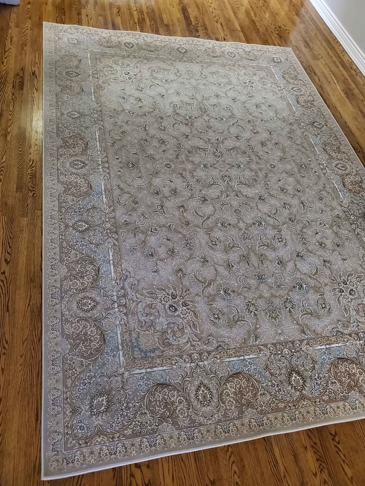 Persian Design Washable Rug 13'x9' - photo 3
