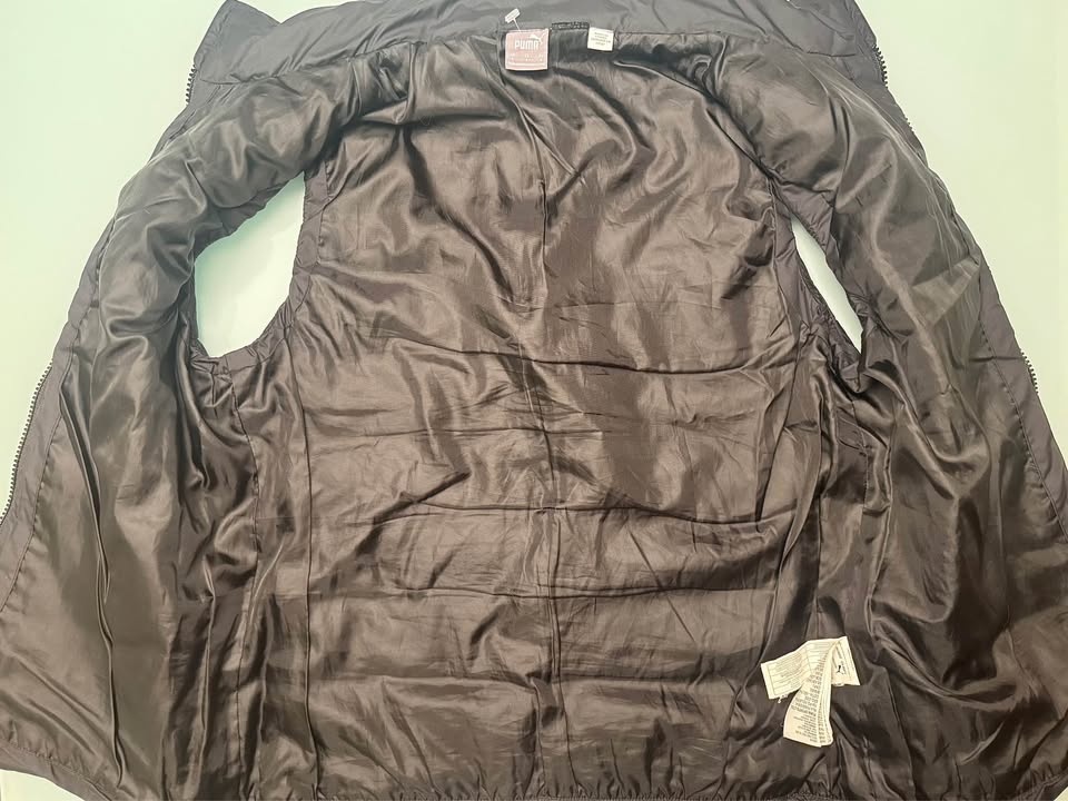 Puma Black Puffer Vest Sleeveless Zip-Up Jacket - Men's/Women's - photo 3