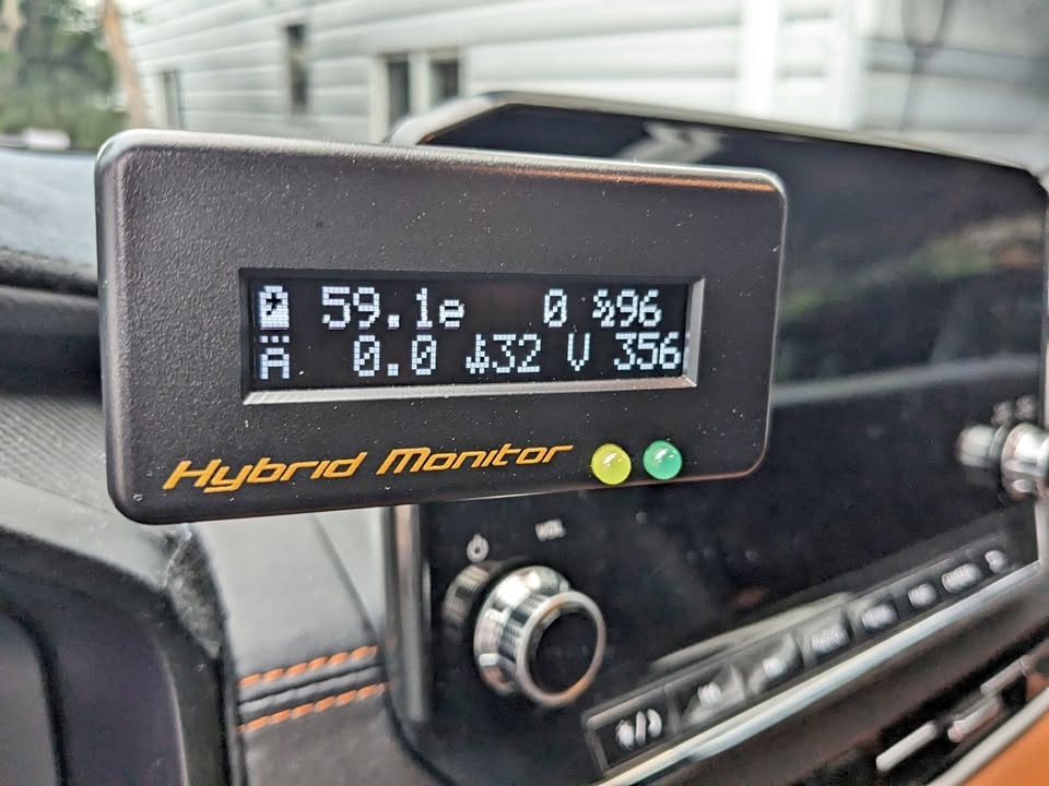 Hybrid Monitor for Mitsubishi Outlander PHEV 2023+