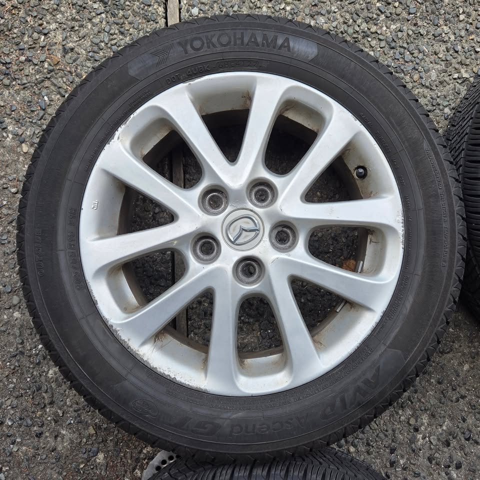 205/55R16 Yokohama Avid Ascend GT Tires on 16" Wheels - photo 2