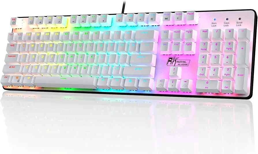 RK ROYAL KLUDGE RK920 Full Size Mechanical Keyboard