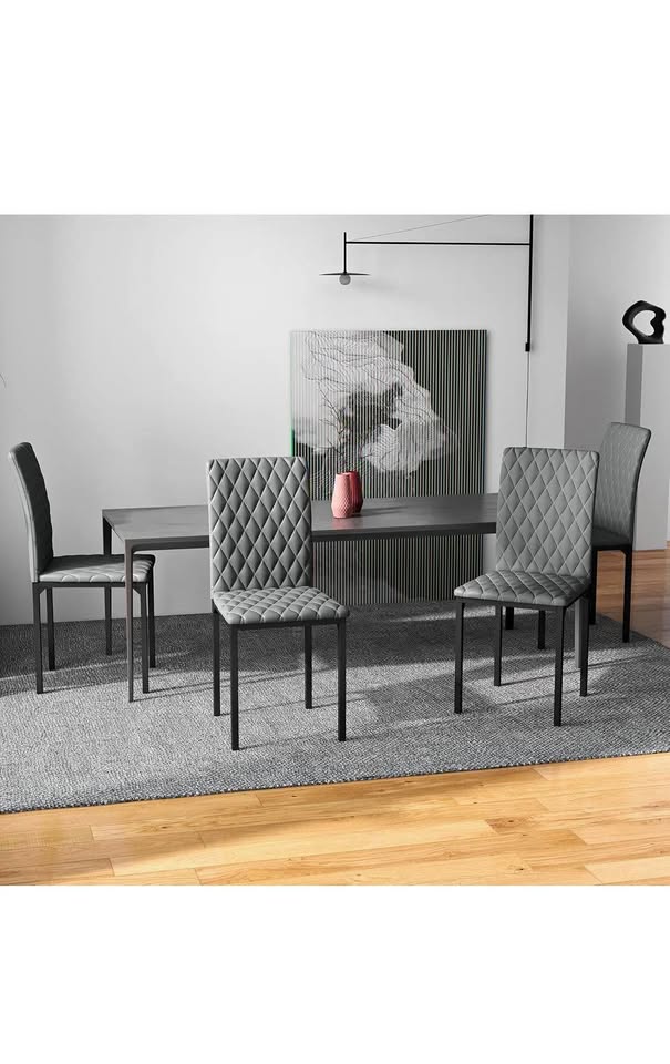 Leather chair- set of 4