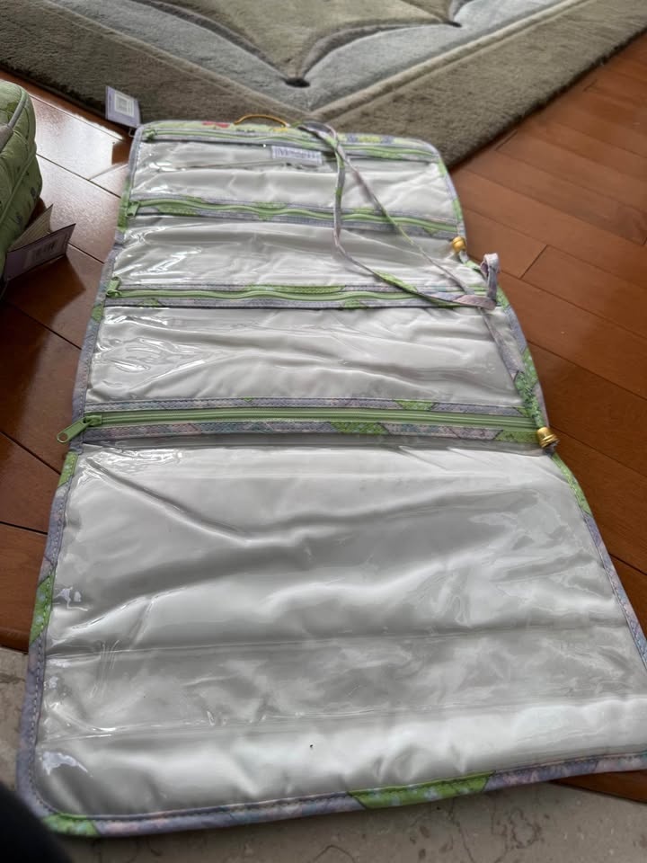 Maggie B Floral Travel Bag & Roll-Up Organizer Set - photo 2