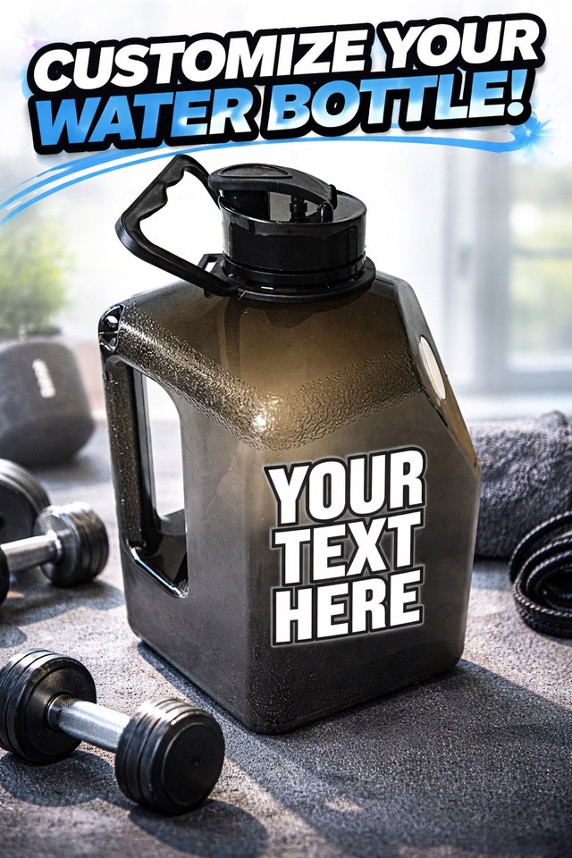 2.2L Custom Water Bottles