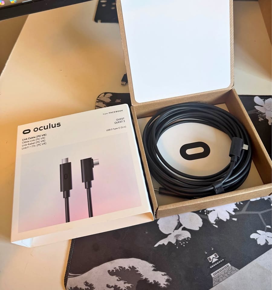 Official Oculus/meta Link Cable - USB 3 Type-C (5m)