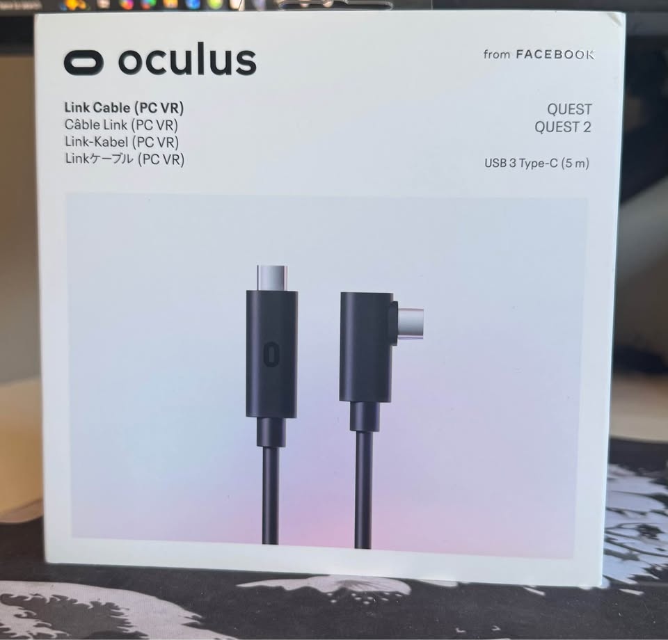 Official Oculus/meta Link Cable - USB 3 Type-C (5m) - photo 3