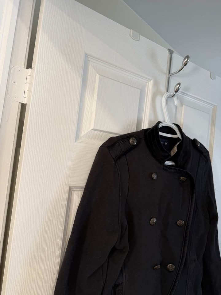 American Eagle Black Military Style Jacket - photo 4