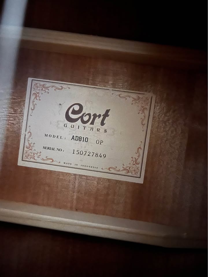 Used Cort AD810-OP Acoustic Guitar - photo 4