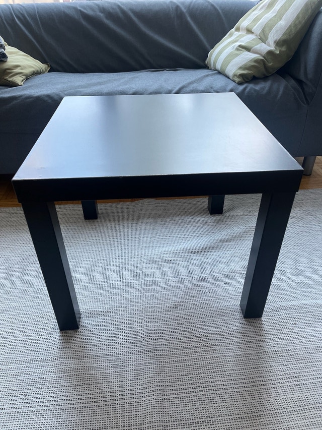Coffee table black Ikea