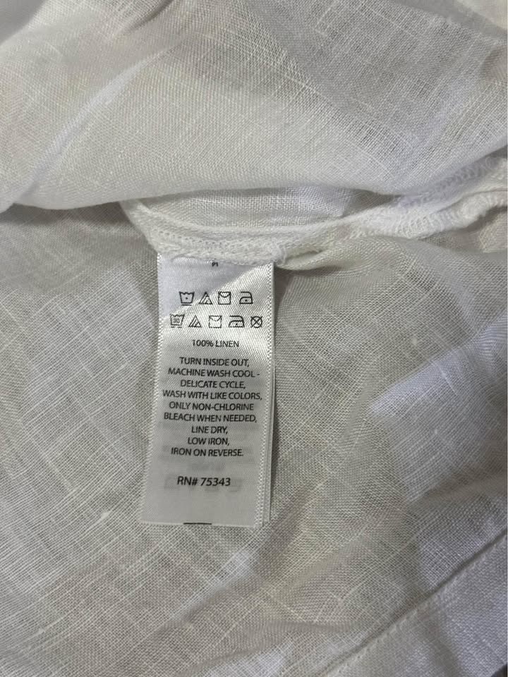 Christian Siriano Linen Shirt - Size M - photo 3