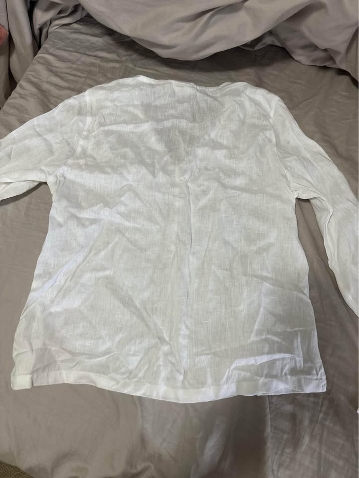 Christian Siriano Linen Shirt - Size M - photo 5