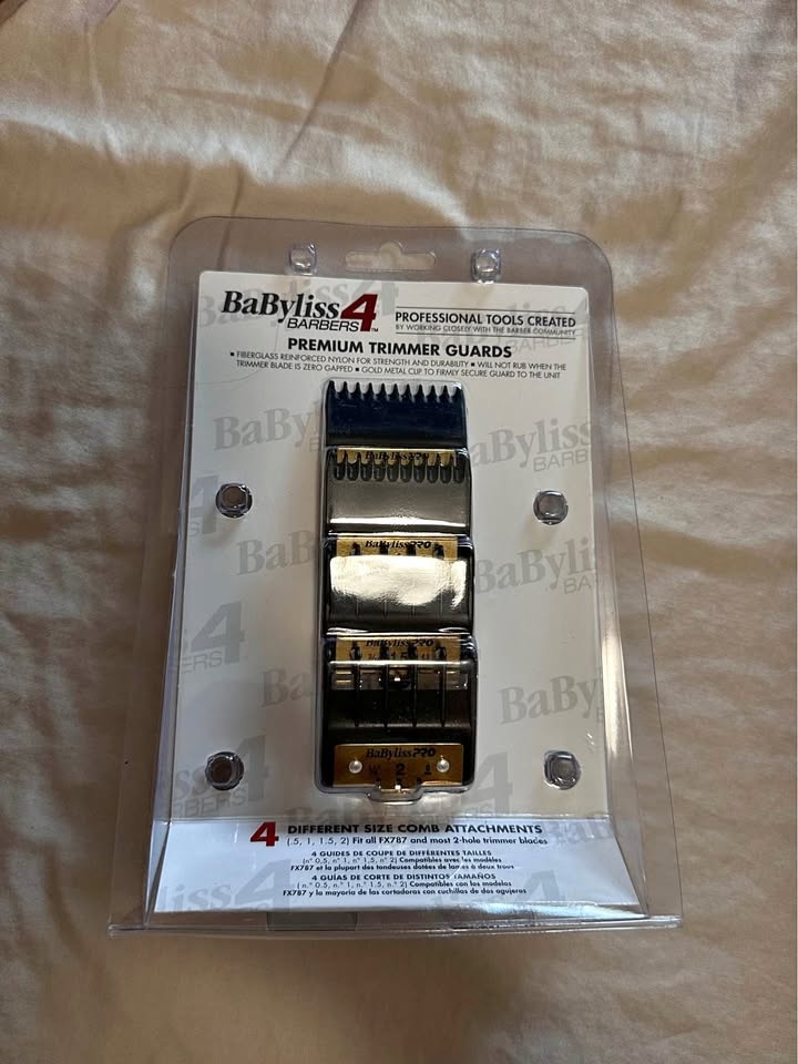BaBylissPRO Premium Trimmer Guards FX787 4-Pack