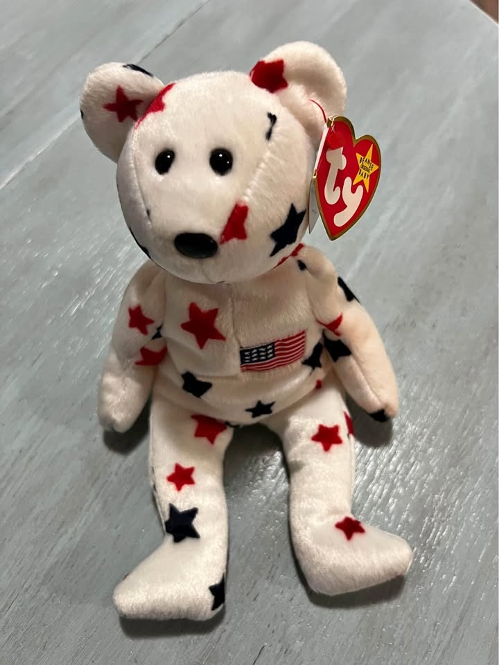 Glory Beanie Baby with Error Tags