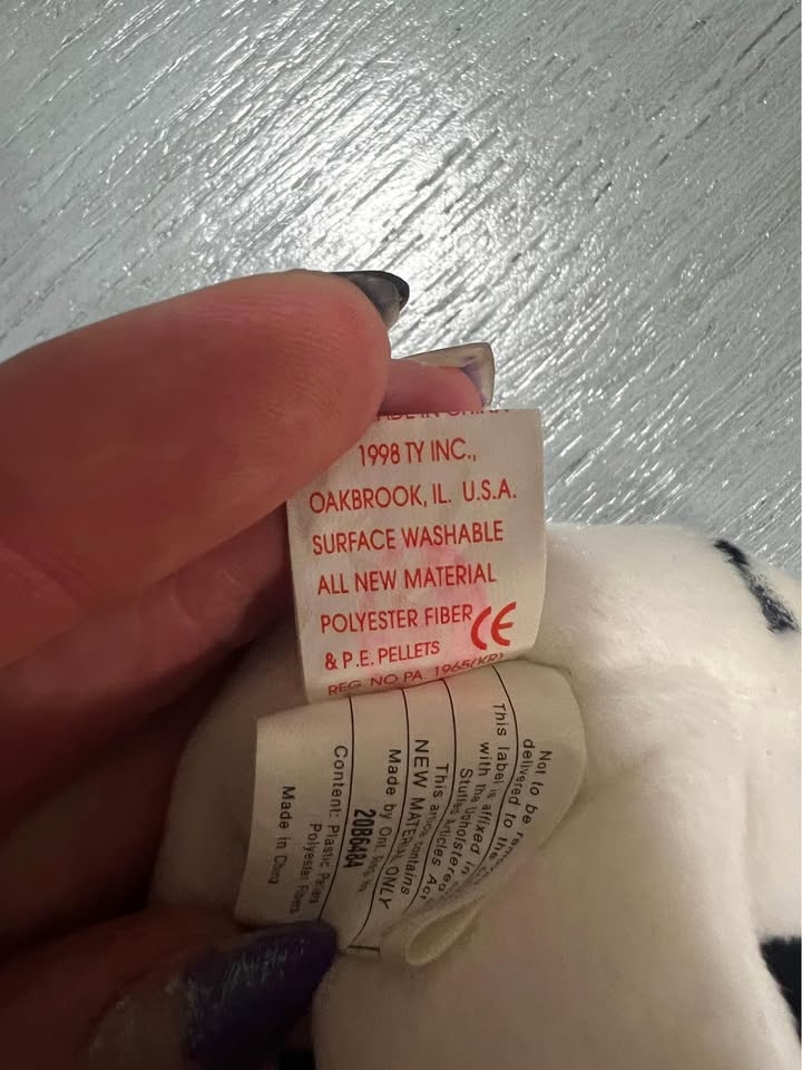 Glory Beanie Baby with Error Tags - photo 3