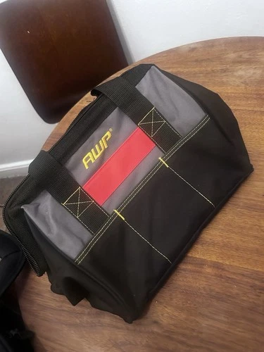12-Inch Polyester Tool Bag with Zipper & Double Strap - photo 3
