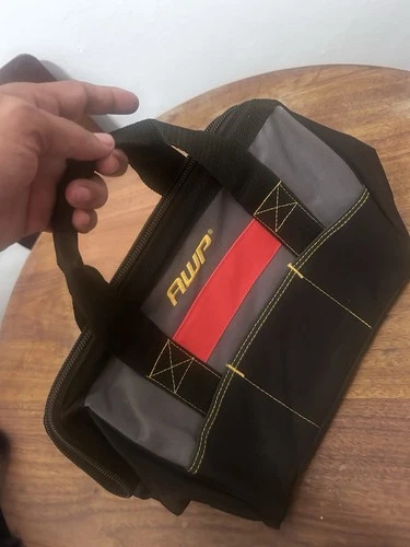 12-Inch Polyester Tool Bag with Zipper & Double Strap - photo 4