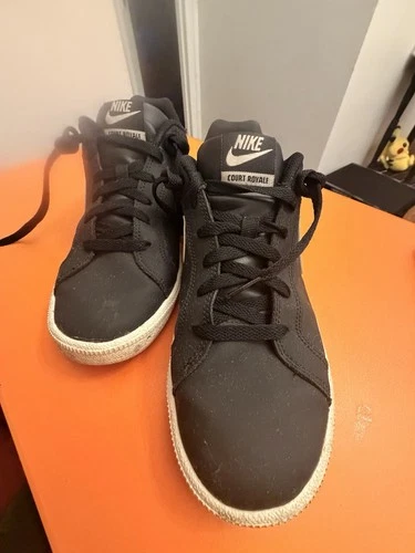 Nike Court Royale Men's Casual Sneaker Black/White, Size 10.5 - photo 5
