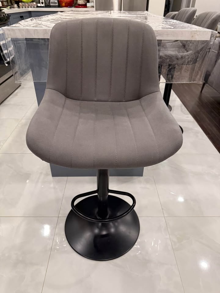 Bar Stools (Dark Grey) - Set of 4 - photo 4
