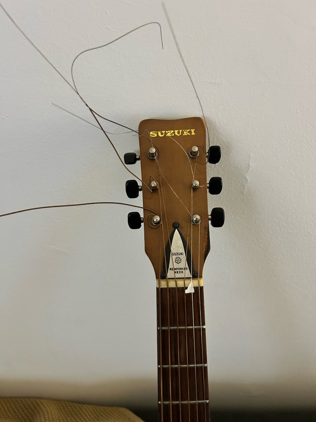Vintage Suzuki F-40 Guitar - photo 3
