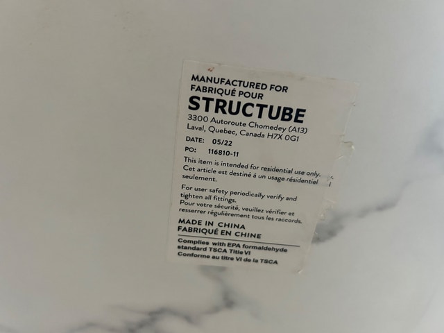 Structube Table 160 x 90 cm - photo 4