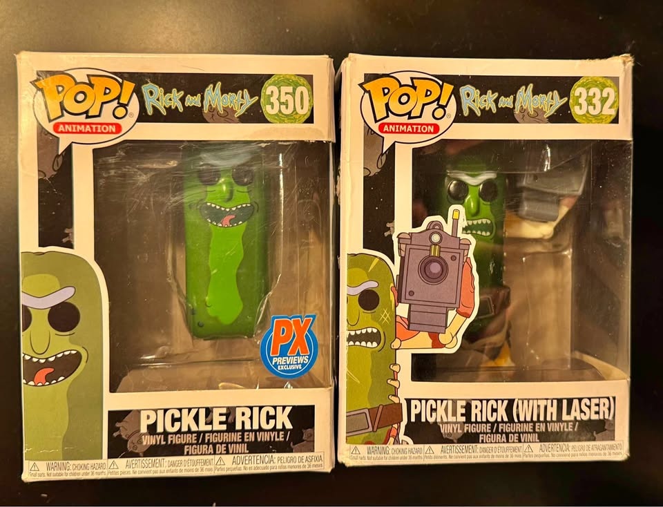 Funko Pop - Rick and Morty Pickle Rick