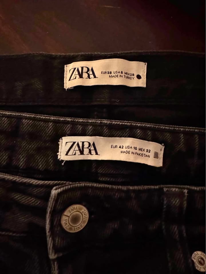 Zara Boyfriend Jeans x2