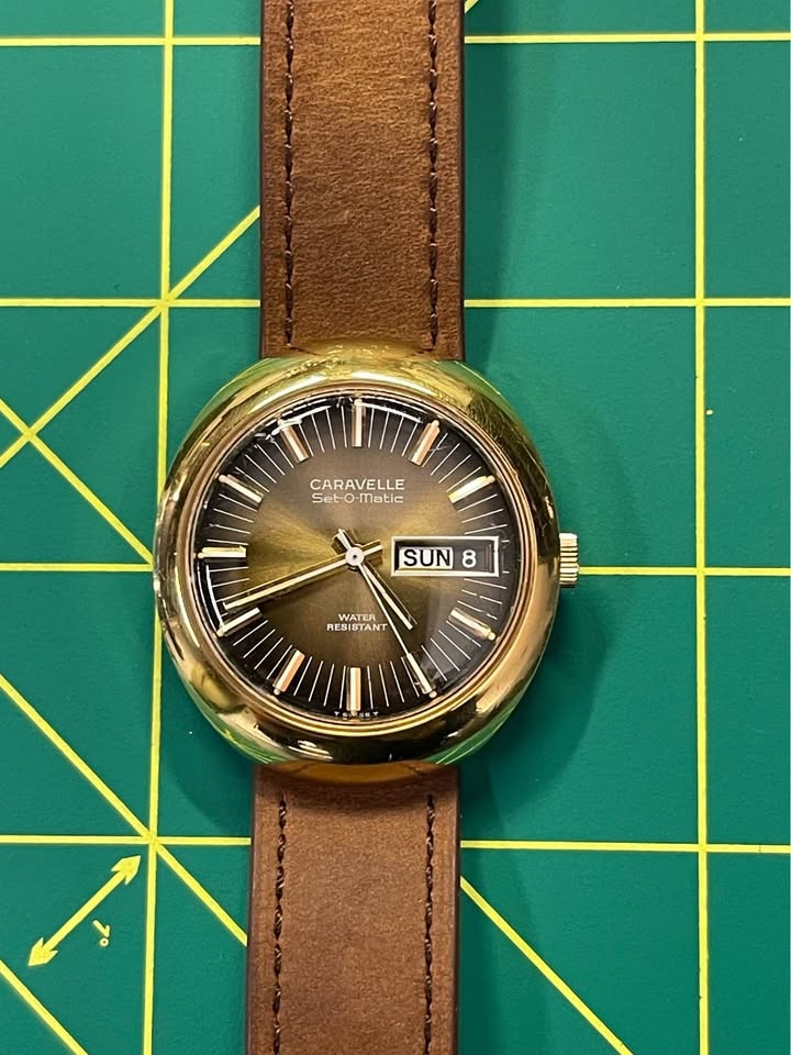 Vintage Caravelle Set•O•Matic Automatic Watch - photo 2