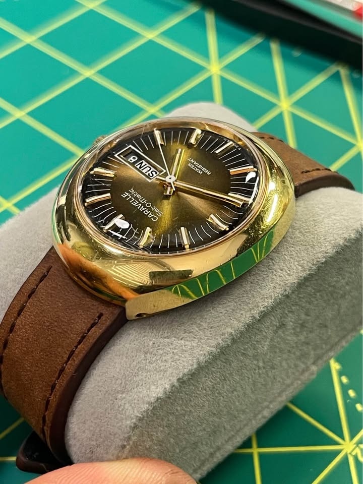 Vintage Caravelle Set•O•Matic Automatic Watch - photo 4