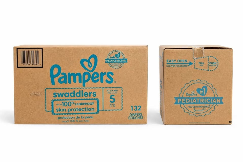 NEW Pampers Swaddlers Size 5 (132 count) – Sealed 💙🏆