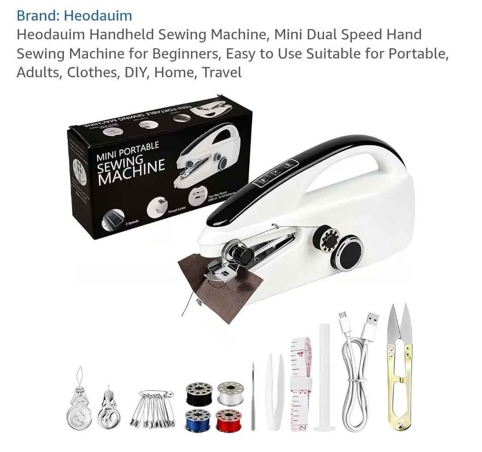 Mini sewing machine