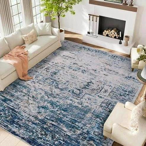 9x12 Area Rug Vintage Distressed