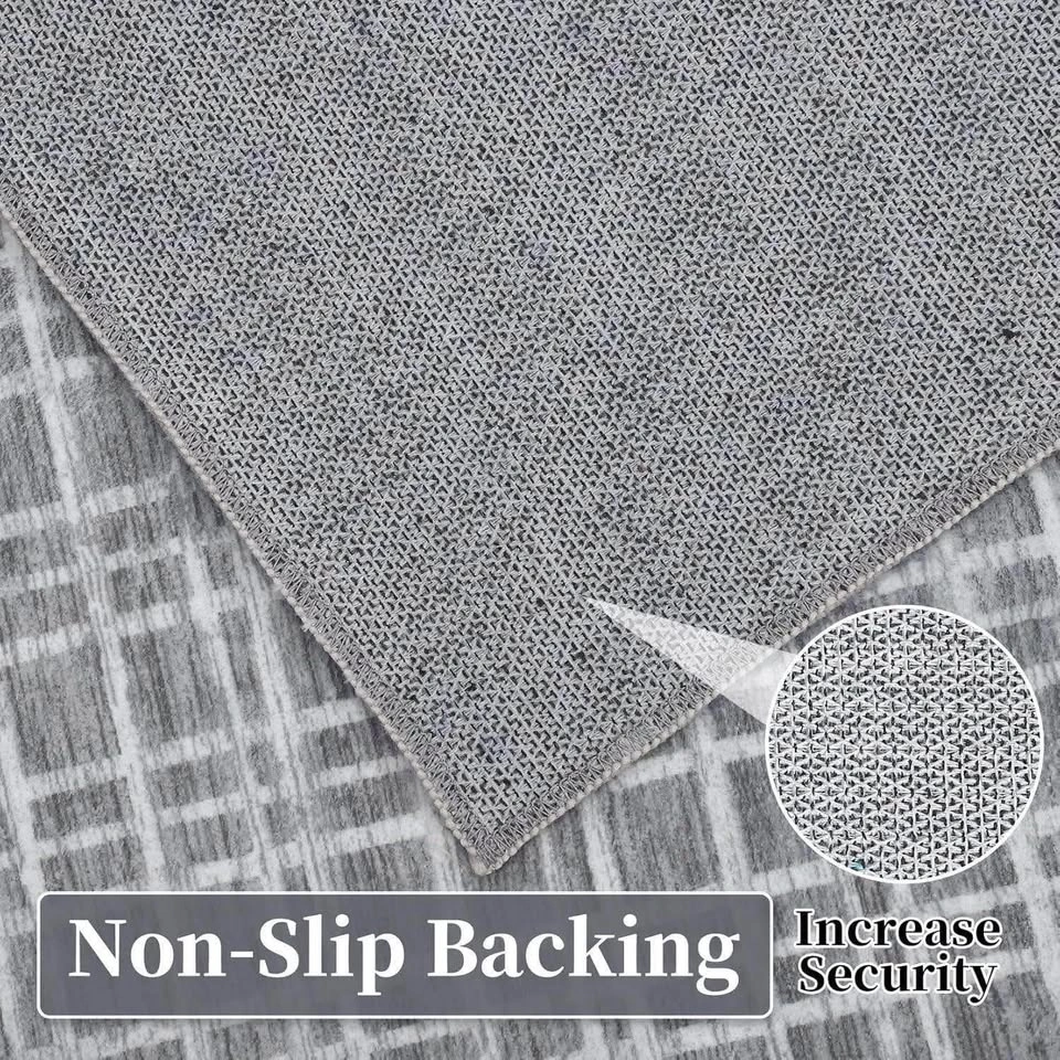 NEW 8x10 ft Grey Modern Area Rug - photo 2