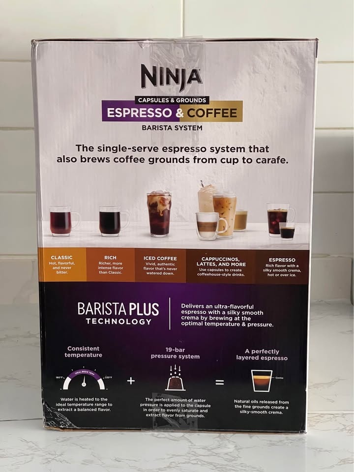 Ninja Capsules & Grounds Espresso + Coffee Barista System - photo 2