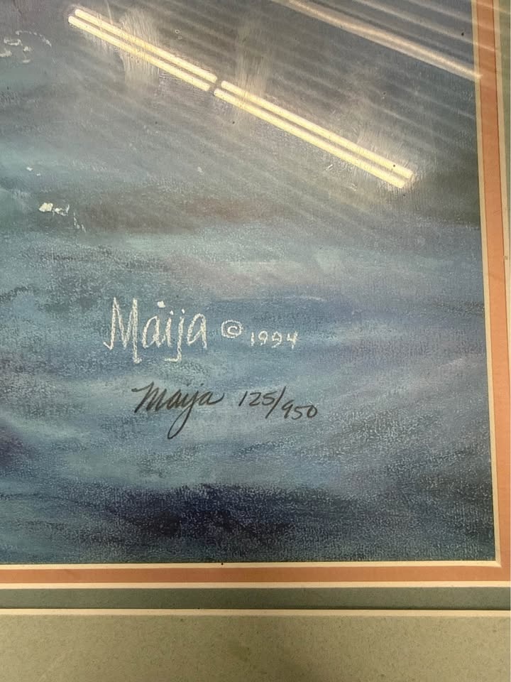 Maija Crystal Waters 125/950 S/N Limited Edition Art Print - photo 4