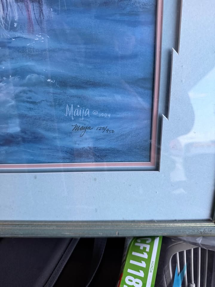 Maija Crystal Waters 125/950 S/N Limited Edition Art Print - photo 5