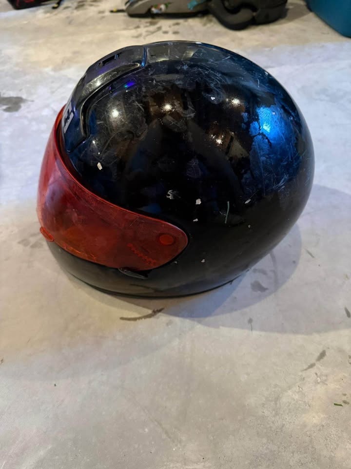 Shoei RF-800 Black L Motorcycle Helmet w/ CX-1 Face-shield - photo 3