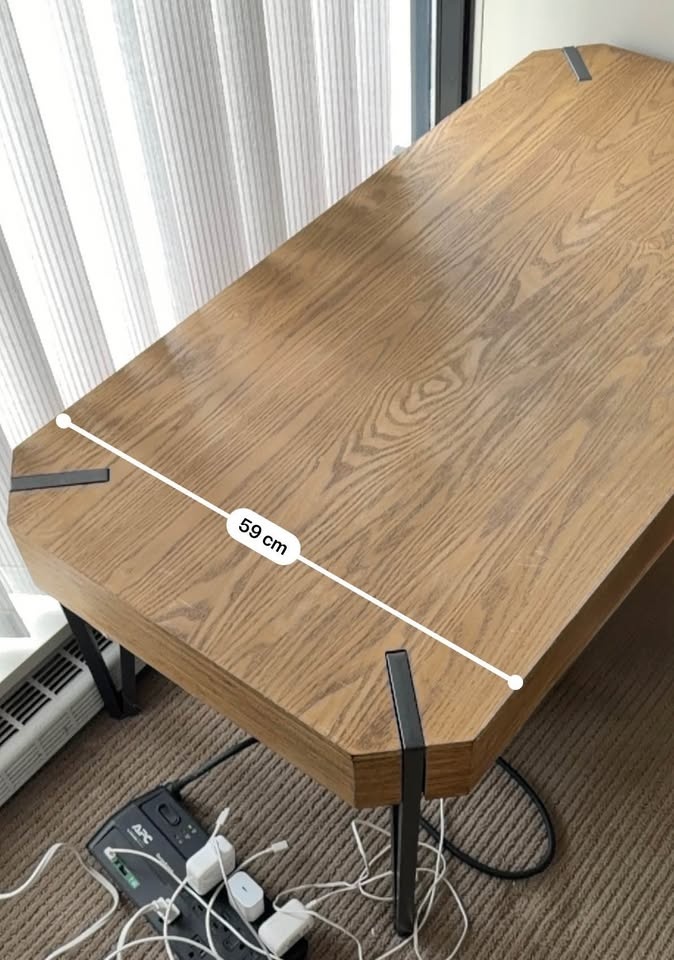 Wood coffee table - photo 5