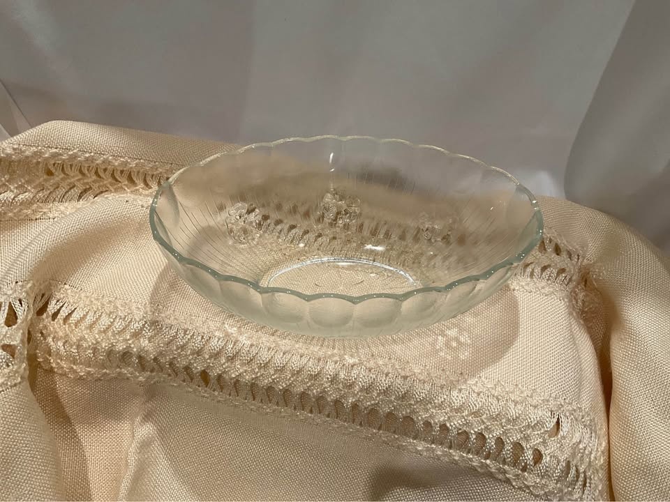 Bowl Glass MCM Vintage Glassware - photo 2