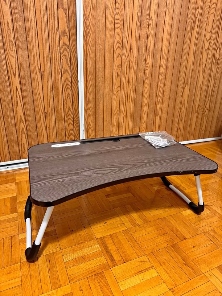 Multi-Function Study / Laptop Table with Fan & LED Light