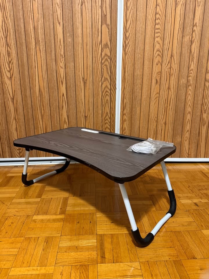 Multi-Function Study / Laptop Table with Fan & LED Light - photo 3