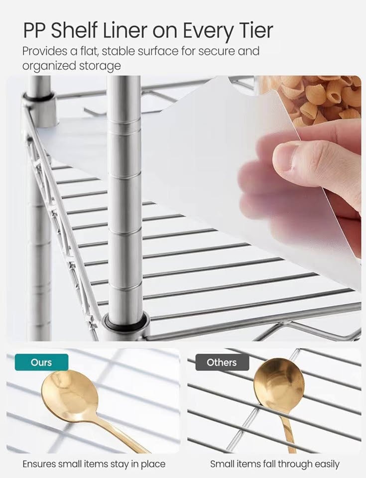 SONGMICS 3-Tier Bathroom Shelf – Space-Saving & Stylish - photo 5