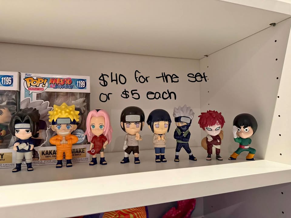 Naruto x Burger King Figures – Full Set