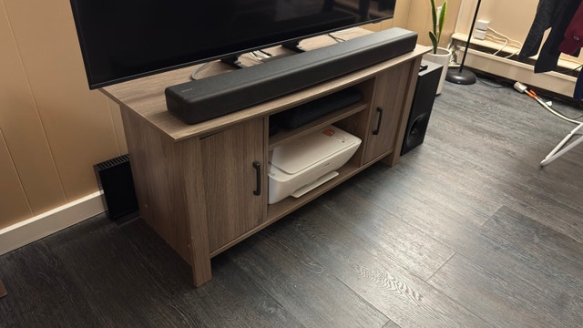 Wood TV Media Stand - photo 3