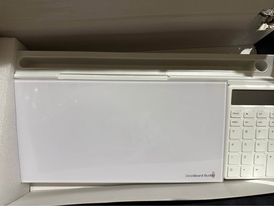 DeskBoard Buddy Desktop Whiteboard w/ Storage & Phone Stand - Wh - photo 3
