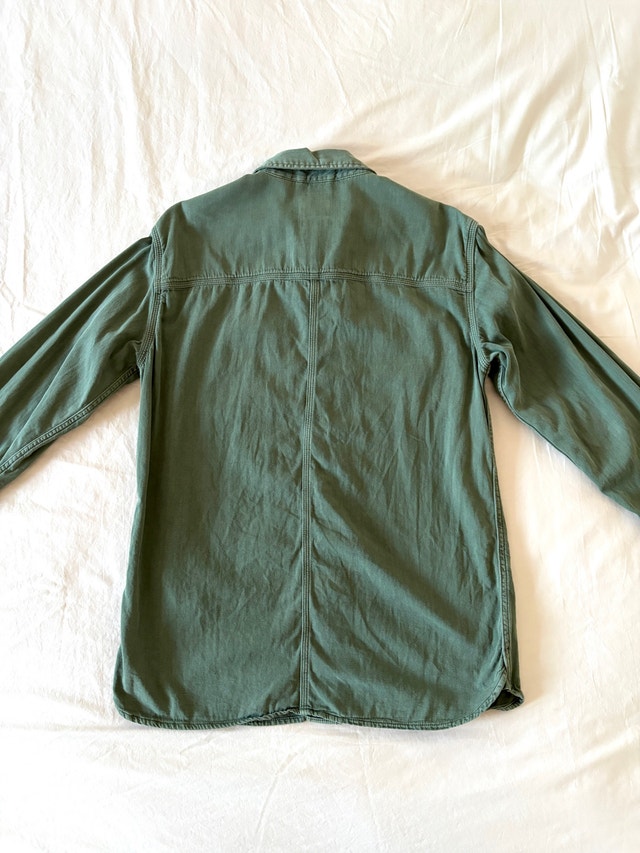 Levi’s Twill Work Shirt in Olive - photo 2