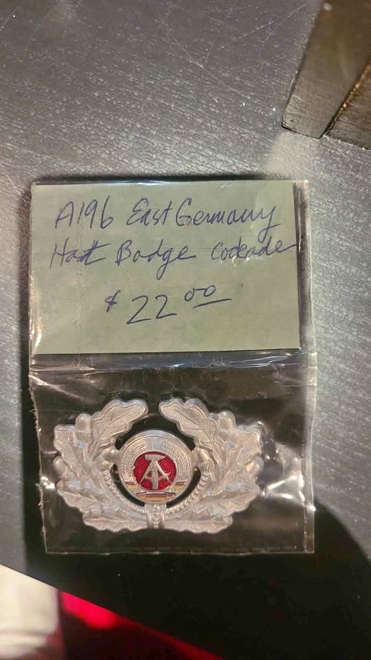 East Germany Head Badge