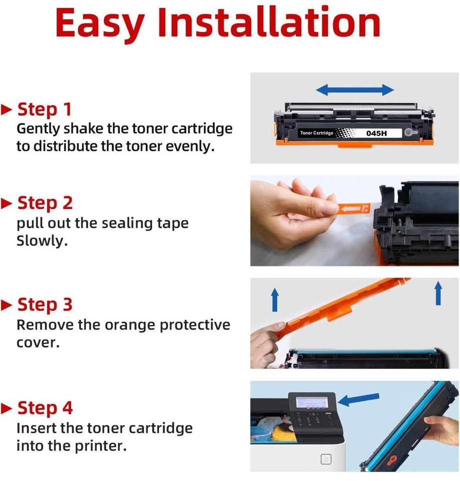 Canon 045H Toner Cartridge 4-Pack - photo 4